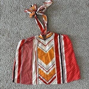 NWT banana republic keyhole, halter blouse size medium